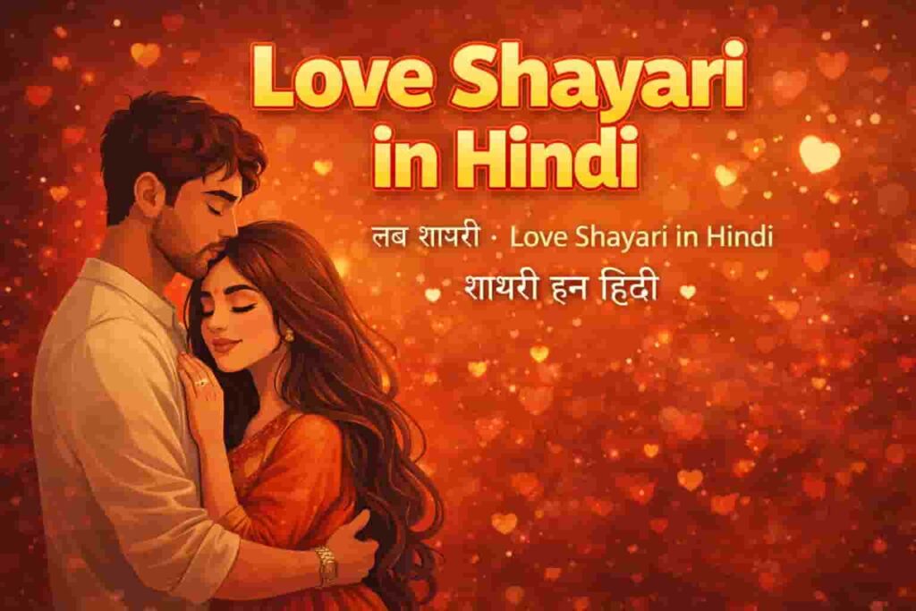 Love Shayari in Hindi