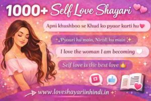 1000+ Self Love Shayari